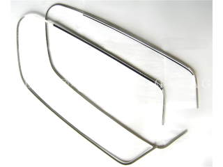 WINDOW TRIM 600D >65 CHROME. WITH WINDOW VENT (QUARTER LIGHT.)